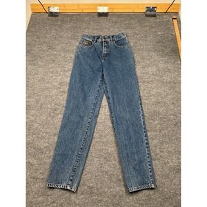 Baleno Straight Leg Jeans Womens 27 Blue Excellent Vintage High Waisted Cotton